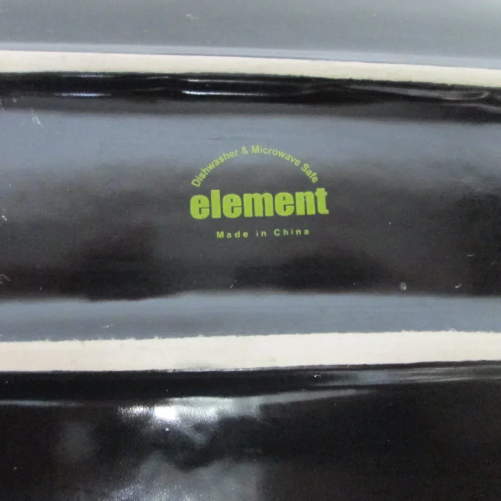 Elements Sushi platter tray plate Ceramic 11